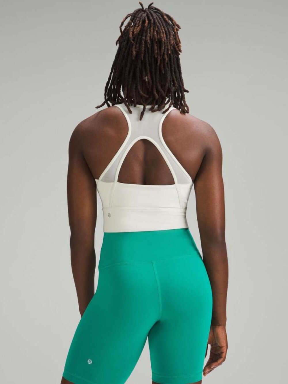 NWT Lululemon Wunder Train Mesh Strap Tank Bone Size 2